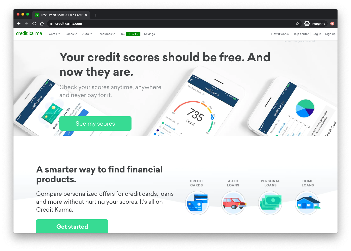 Credit Karma screenshot