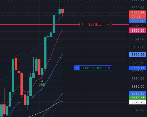 TradingView trade directly from chart